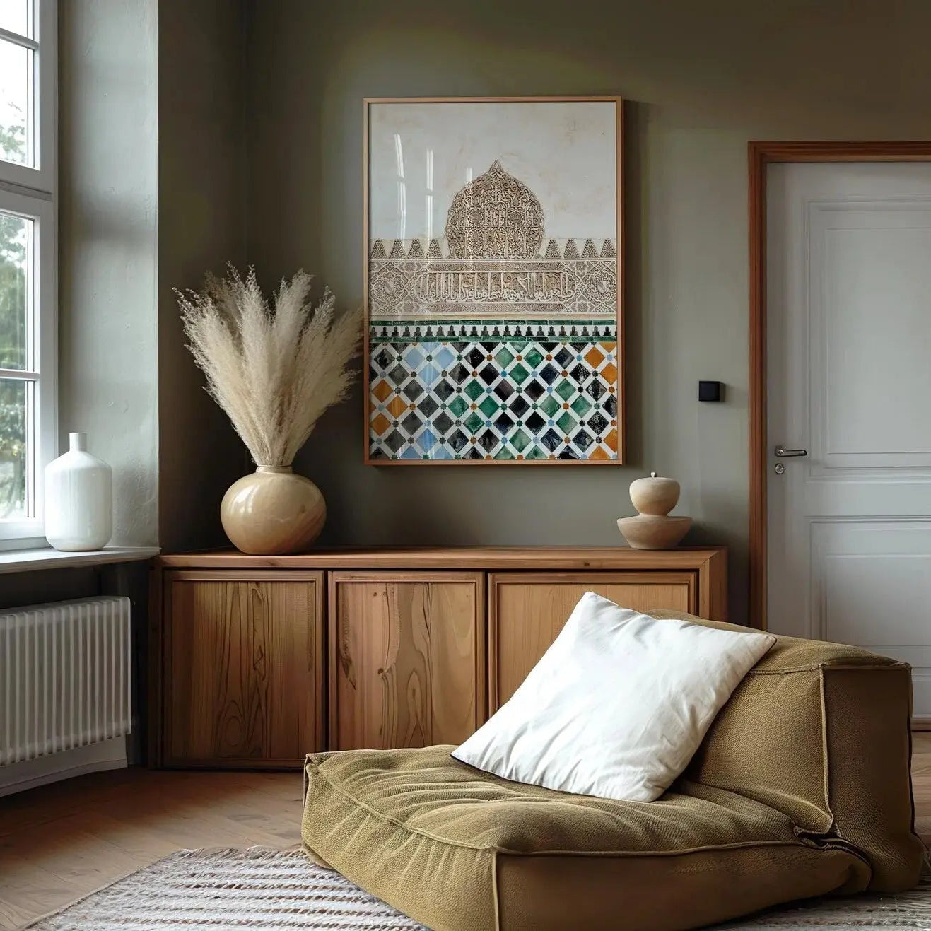 Islamic Art Wall Decor Alhambra Palace Print – Spain Granada Scrollcart Qatar 