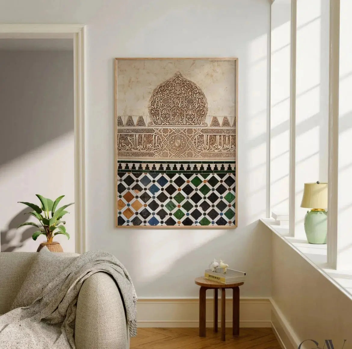 Islamic Art Wall Decor Alhambra Palace Print – Spain Granada Scrollcart Qatar 