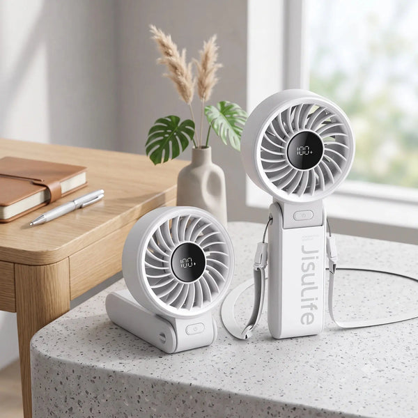 JISULIFE Life7 3-in-1 Rechargeable Portable Fan Doha Qatar