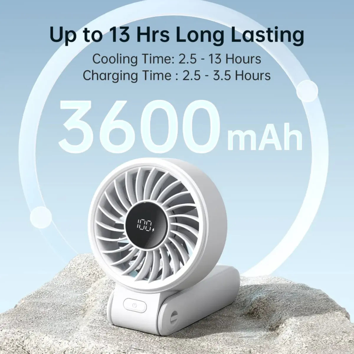JISULIFE Life7 3-in-1 Rechargeable Portable Fan Doha Qatar