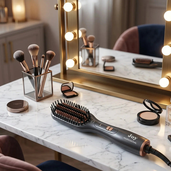 JOY 3-in-1 Professional Hair Styling Brush & Blow-Dryer Scrollcart Qatar 