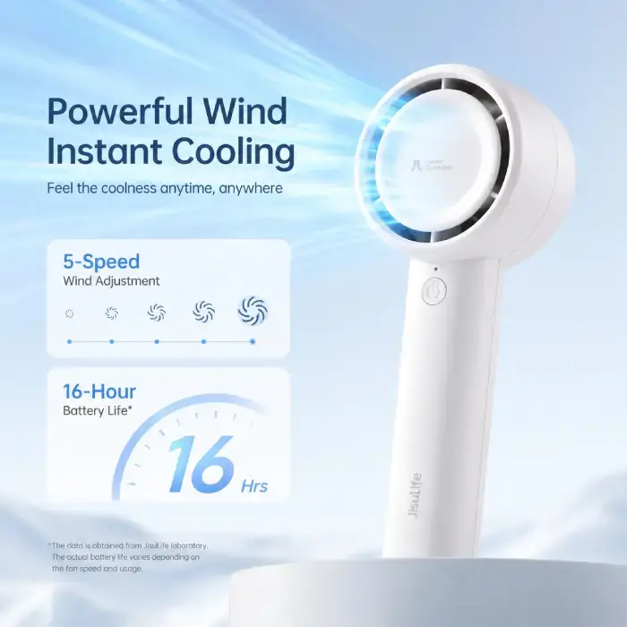 JisuLife Life5 USB Rechargeable Handheld Fan Doha Qatar