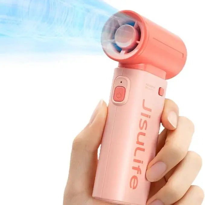 JisuLife Portable Handheld Fan Life9 USB Rechargeable Mini Fan Scrollcart Qatar 