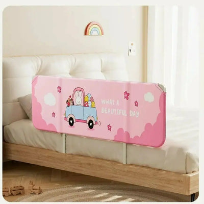 Kid's Foldable Bed Bumper – Adjustable Baby Bed Rail Scrollcart Qatar 