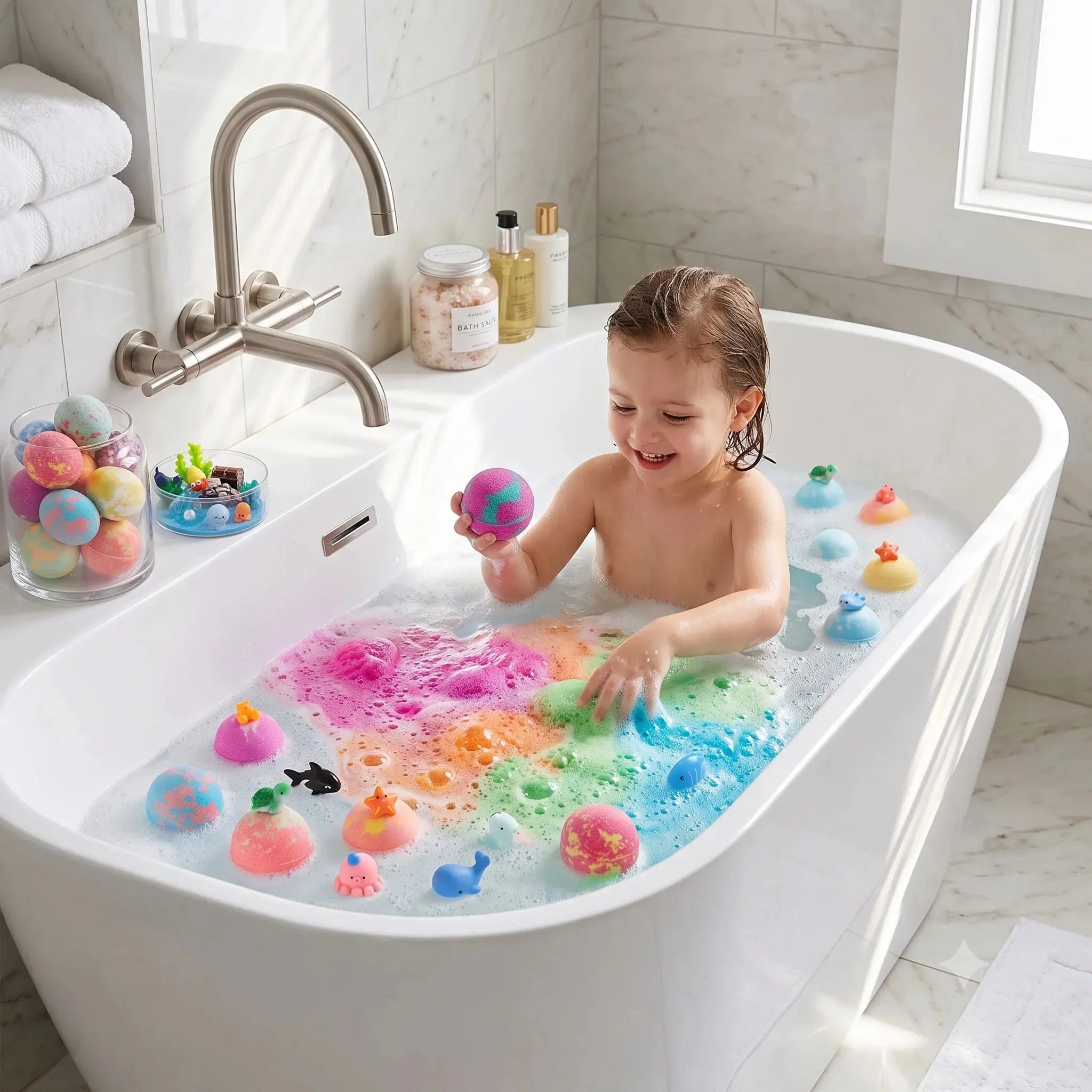 Kids Bath Bomb with Surprise Toy | Scrollcart Qatar