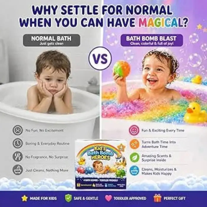 Kids Bath Bomb with Surprise Toy | Scrollcart Qatar