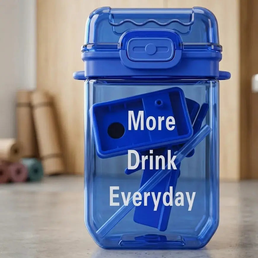 Kids Cartoon Water Bottle – Portable Children’s Drink Bottle with Strap Scrollcart Qatar 