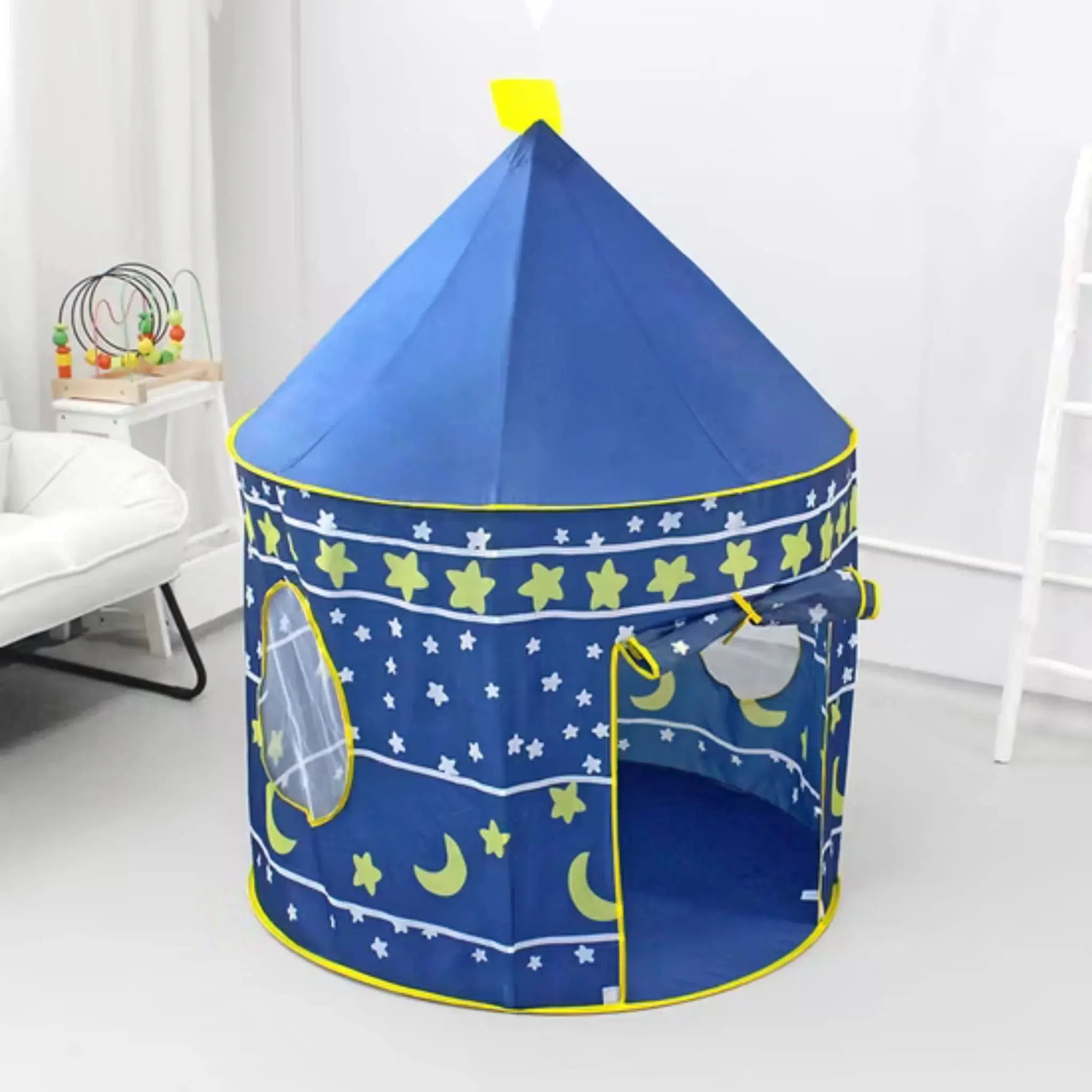 Kids Folding Pop-Up Play House Tent – Portable Castle Playhouse Scrollcart Qatar 