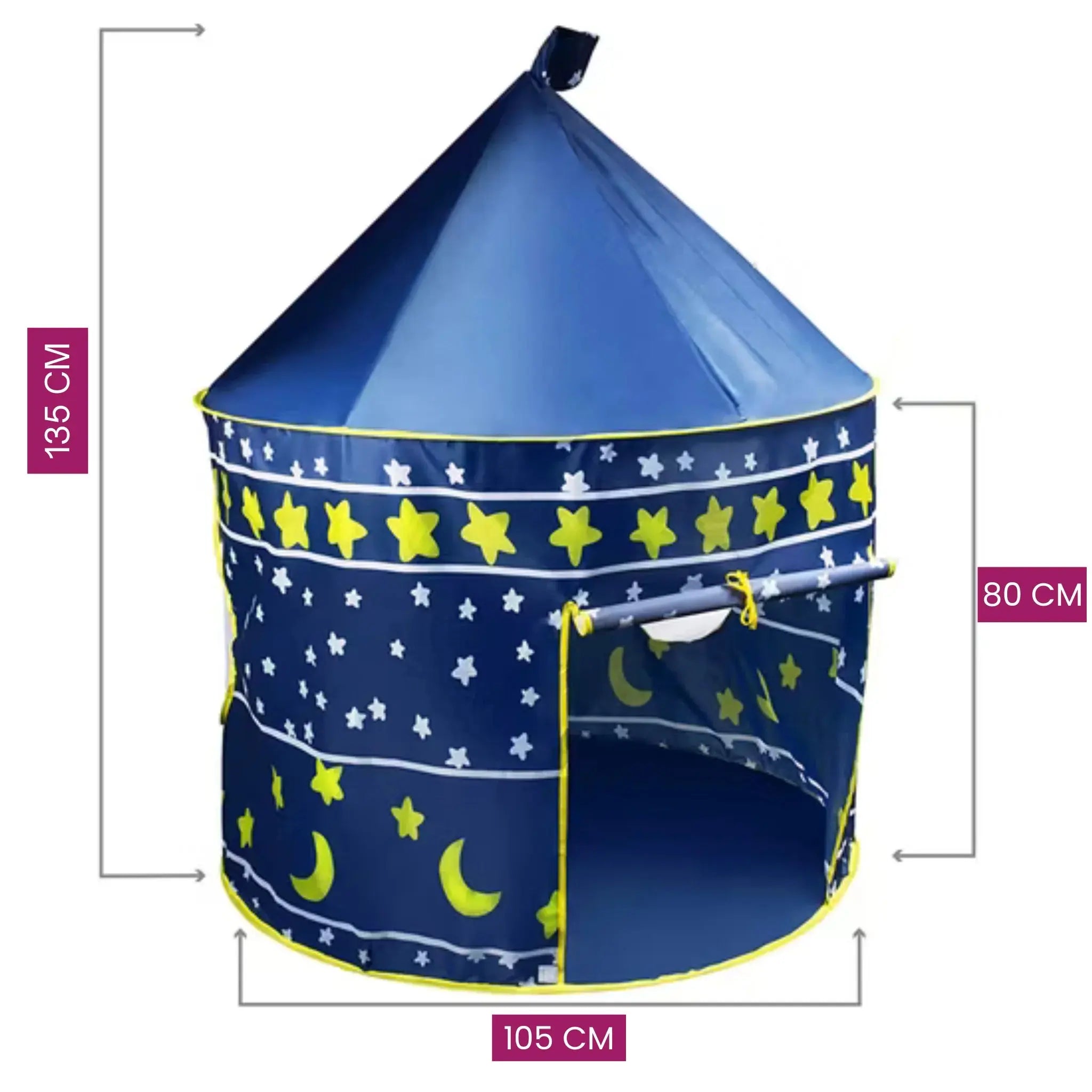 Kids Folding Pop-Up Play House Tent – Portable Castle Playhouse Scrollcart Qatar 