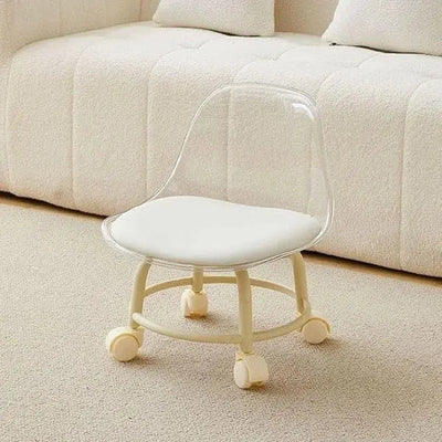 Kids Low Rolling Chair with Backrest – 360° Rotating Wheels Scrollcart Qatar 