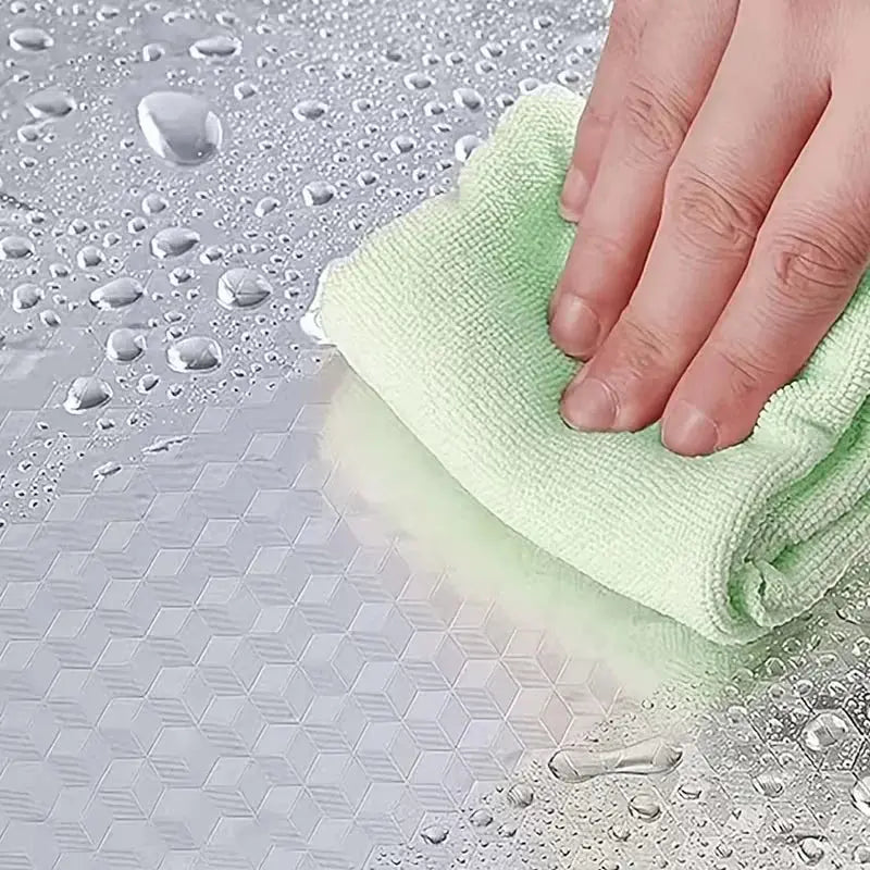 Kitchen Aluminium Foil Roll - Waterproof Heat Resistant Sticker Scrollcart Qatar 