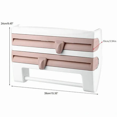 Kitchen Paper Towel Holder-4 in 1 Wall Organizer Doha Qatar