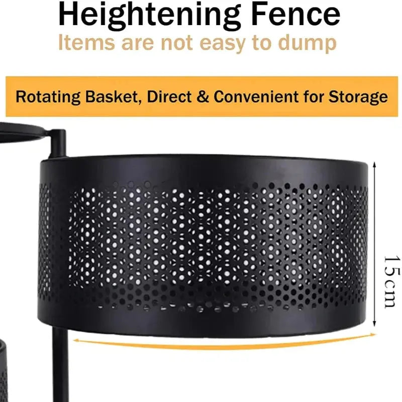 Kitchen Storage Rack - 4 tier -  metal Details