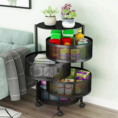 Kitchen Storage Rack - 4 tier Holding Home Accessories