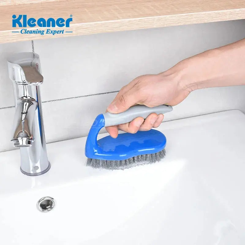 Kleaner Handheld Clothes Washing Brush Blue Laundry Cleaning Brush in Doha Qatar