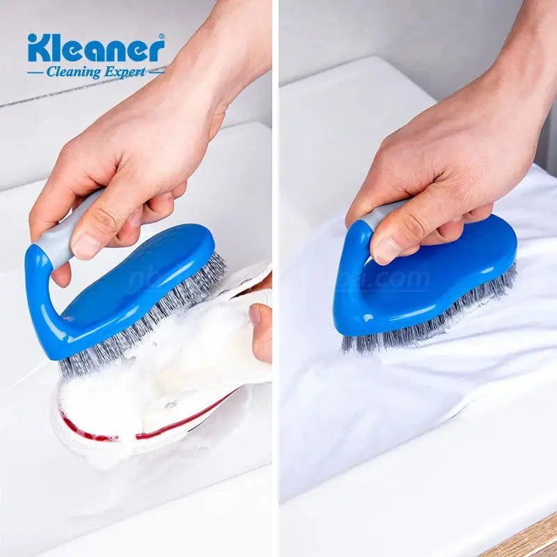Kleaner Handheld Clothes Washing Brush Blue Laundry Cleaning Brush in Doha Qatar