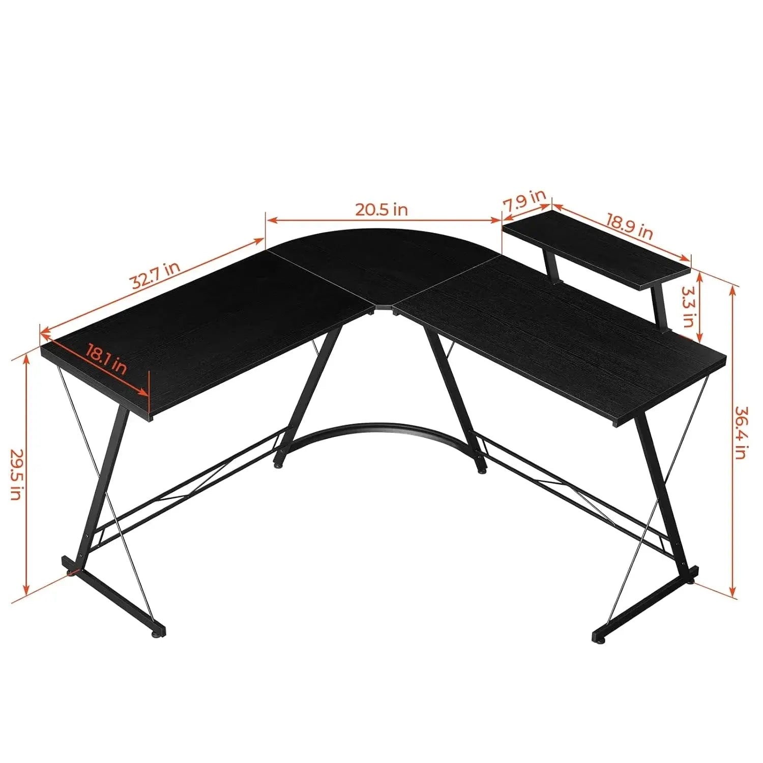 Sky Touch L-Shaped Computer Desk – Gaming Desk Doha Qatar