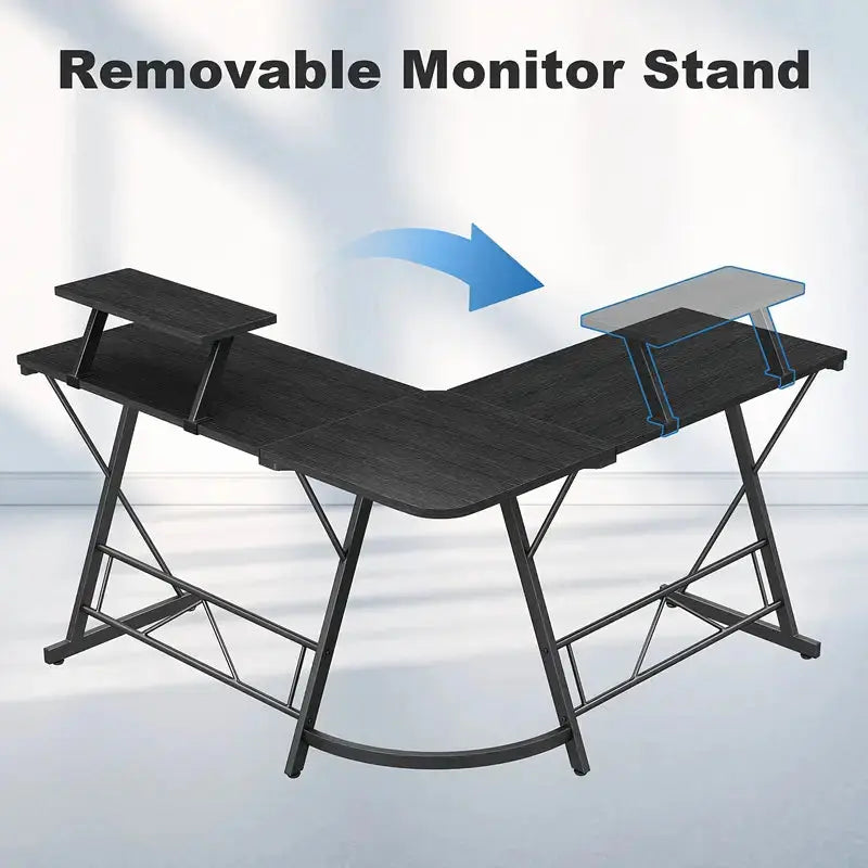 L-Shaped Corner PC Computer Desk for Home Office Doha Qatar