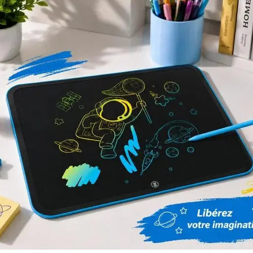 LCD Writing Tablet for Kids – Reusable Drawing & Writing Board with Stylus Scrollcart Qatar 