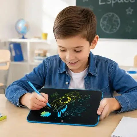 LCD Writing Tablet for Kids – Reusable Drawing & Writing Board with Stylus Scrollcart Qatar 