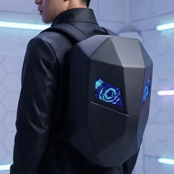 LED Eye Backpack – Hard Shell Skull Design for Multi-Purpose Scrollcart Qatar 