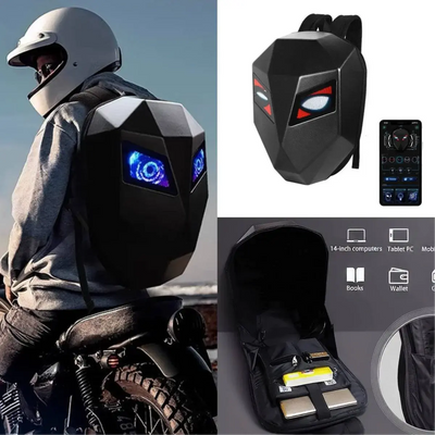 LED Eye Backpack – Hard Shell Skull Design for Multi-Purpose Scrollcart Qatar 