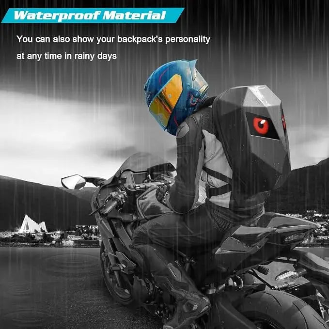 LED Eye Backpack – Hard Shell Skull Design for Multi-Purpose Scrollcart Qatar 