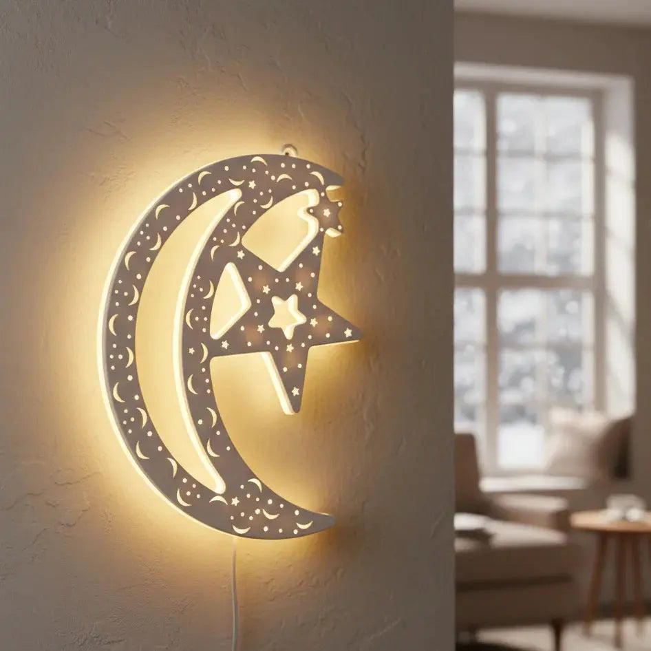 Ramadan & Eid LED Wall Decoration Hanging Light Doha Qatar