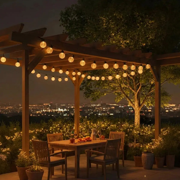 LED String Lights For Outdoor & Indoor Dream Color – USB RGB Globe Lights with Remote Scrollcart Qatar 