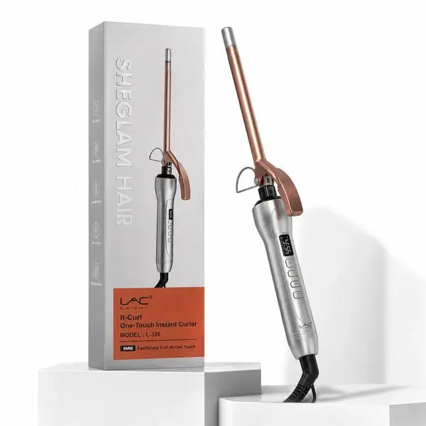 Laichy L-338 Sheglam One-Touch Automatic Ceramic Hair Curler Scrollcart Qatar 