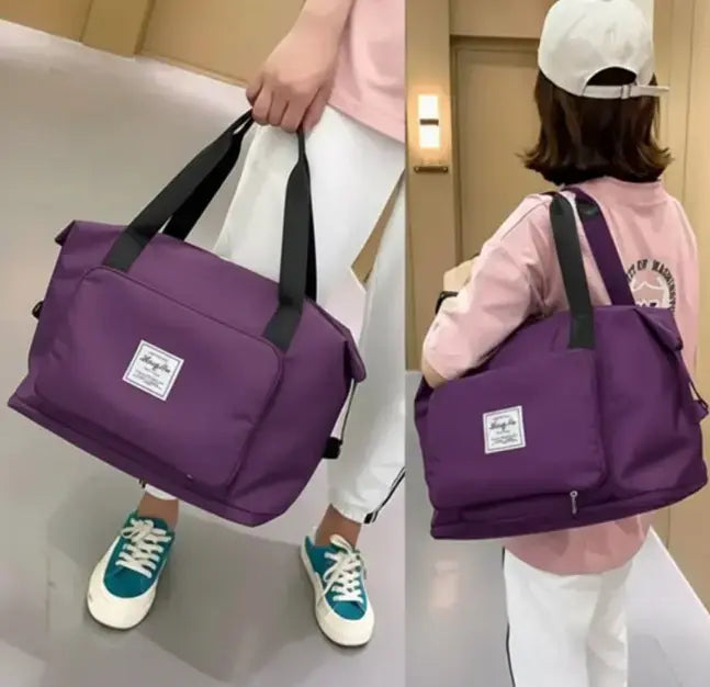 Large Capacity Foldable Travel Duffle Bag Scrollcart Qatar 