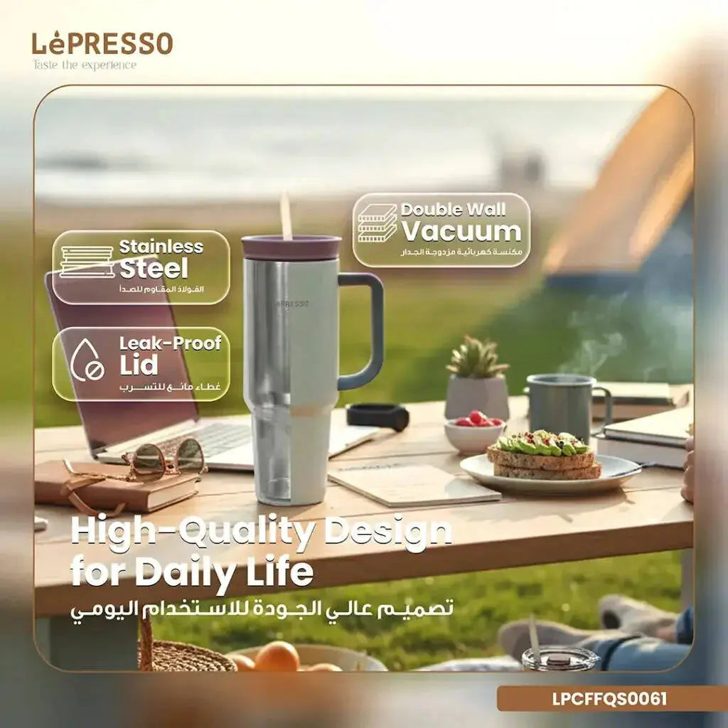 LePresso QuirkSip 1200ml Insulated Tumbler – Hot & Cold Scrollcart Qatar 