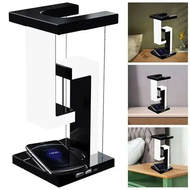 Led Desk Lamp with Wireless Charger, USB charging Port for Home & Office