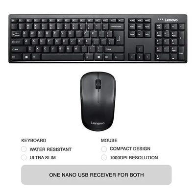Lenovo 100 Wireless English-Arabic Combo Doha Qatar