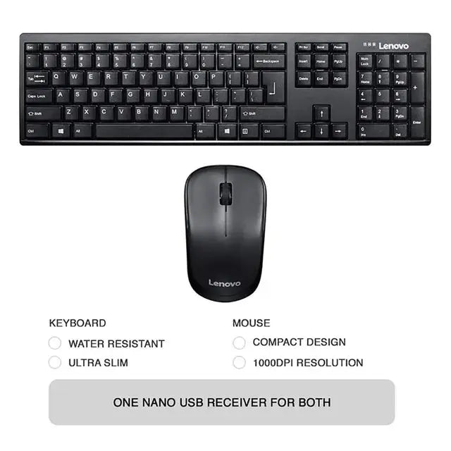 Lenovo 100 Wireless English-Arabic Combo Doha Qatar