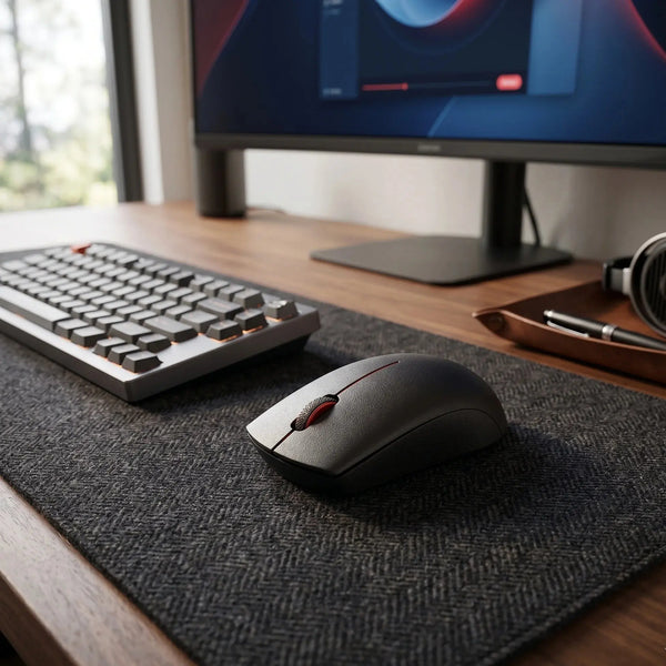 Lenovo 300 Wireless Compact Mouse (Black) Masa souq 
