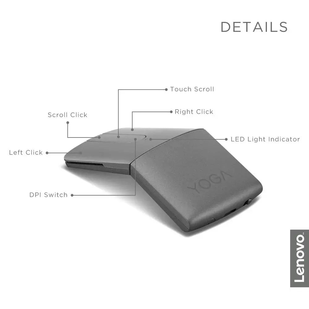 Lenovo Yoga Mouse with Laser Presenter Price Doha Qatar