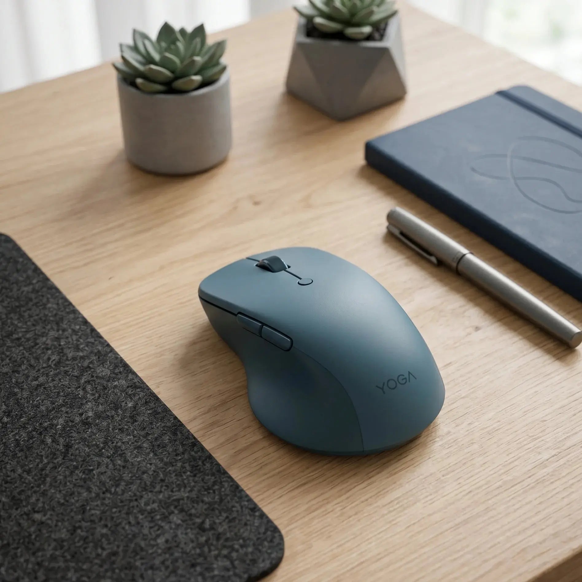 Lenovo Yoga Pro Mouse - Tidal Teal Price Doha Qatar