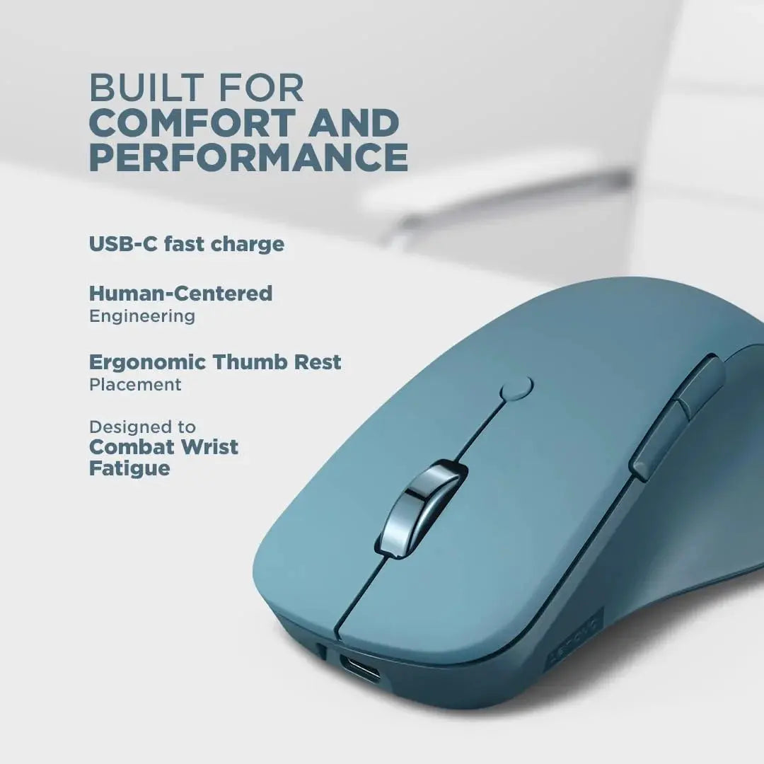 Lenovo Yoga Pro Mouse - Tidal Teal Price Doha Qatar