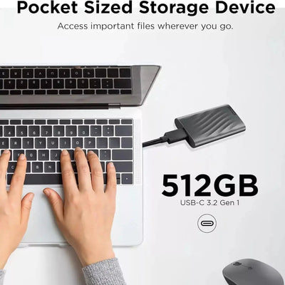 Lenovo PS6 - Portable Solid State Drive | 512 GB - Scrollcart Qatar