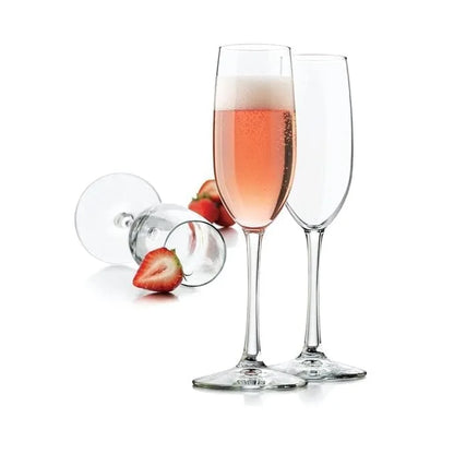Libbey Delicate Champagne Flute Glass–180ml price Qatar