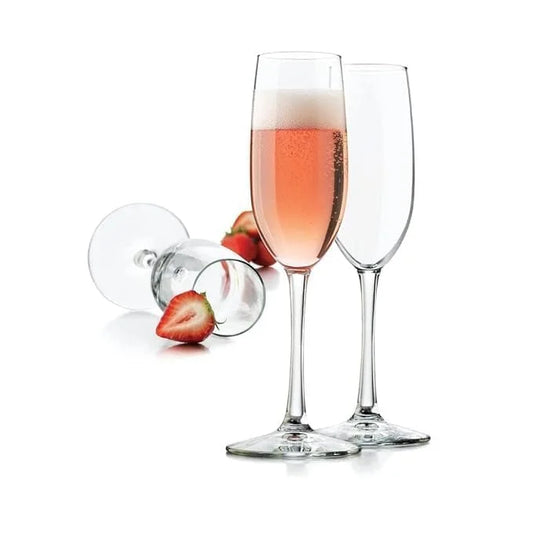 Libbey Delicate Champagne Flute Glass–180ml price Qatar