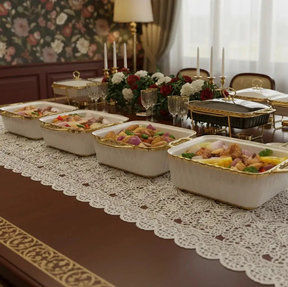 Luxurious Serving Set for Sweets & Chocolates Doha Qatar