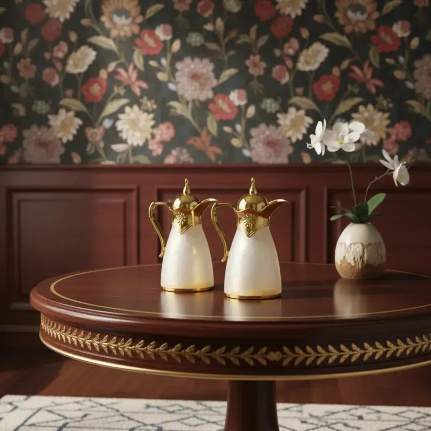 Luxury Two-Piece Vacuum Flask Set Price Doha Qatar 