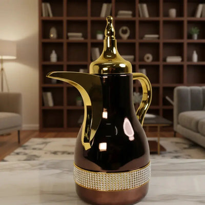 Luxury Vacuum Flask 1.9L – Stainless Steel Hot & Cold Jug