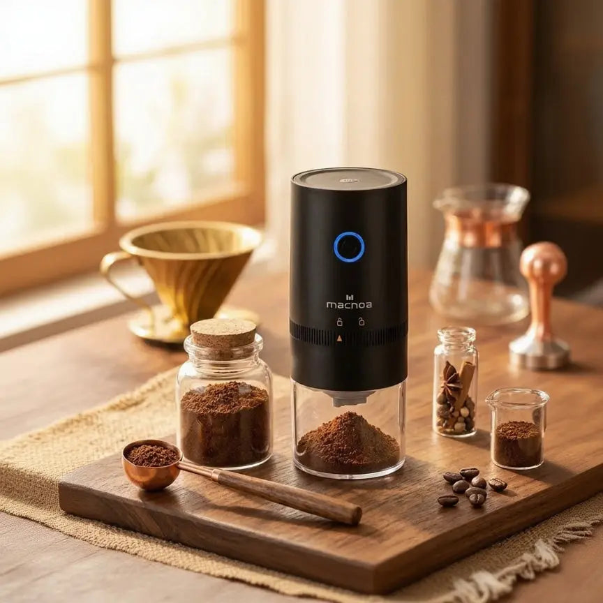 MACNOA Portable Coffee Burr Grinder Price Doha Qatar