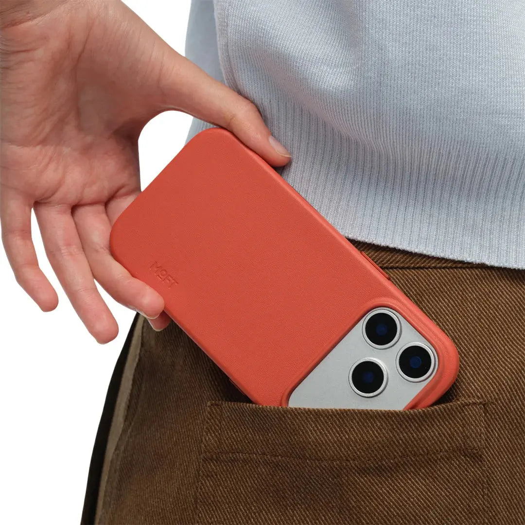 MOFT Snap Phone Case for iPhone 18 Pro / Pro Max – MOVAS™ Vegan Leather Scrollcart Qatar 