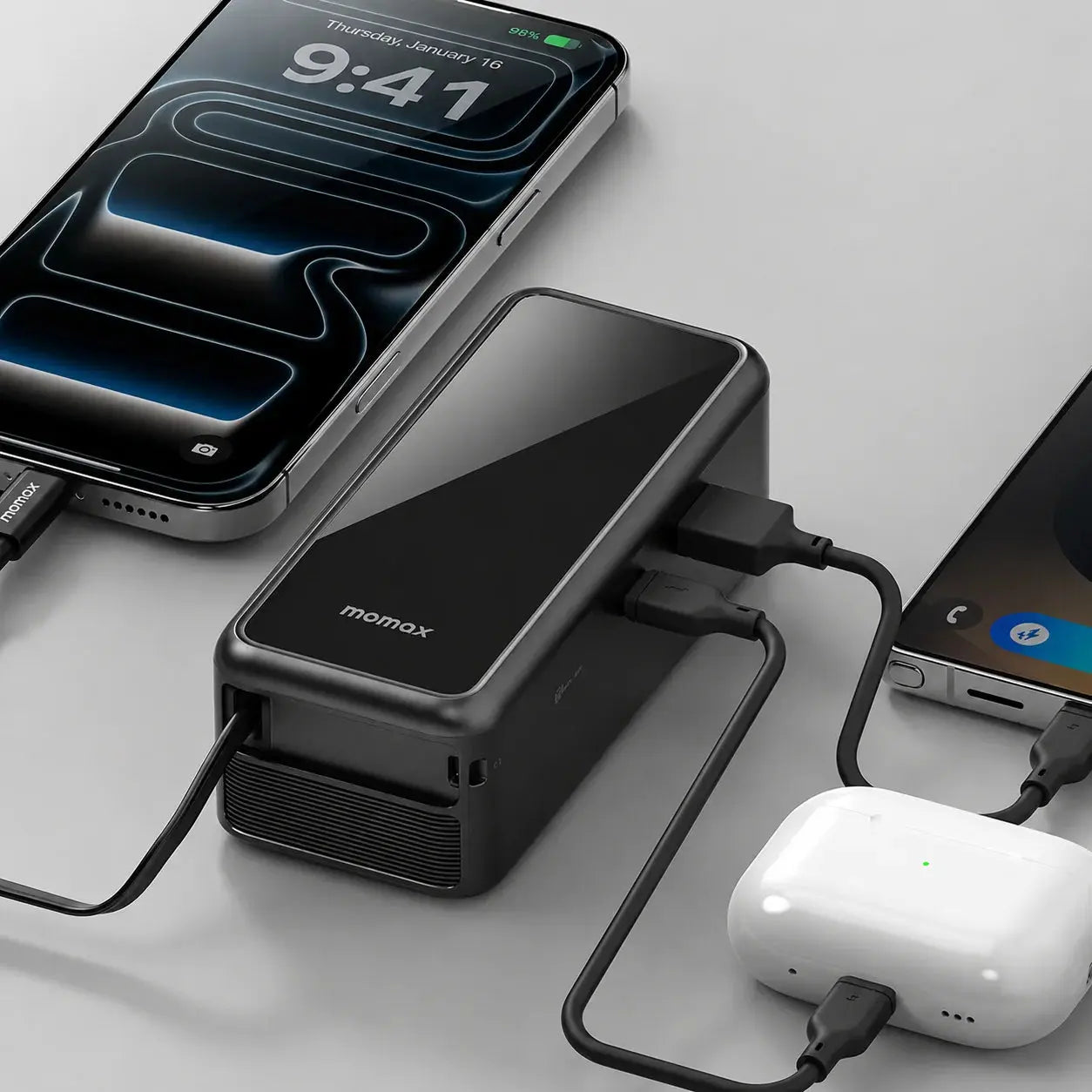 MOMAX 1-Pac⁺ 10000mAh 45W GaN Power Bank Qatar