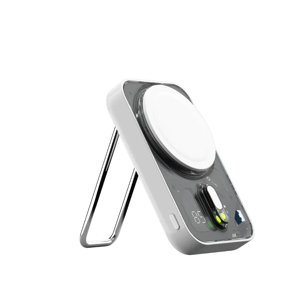 MOMAX 1-Power Flow Plus Magnetic Wireless Power Bank 10000mAh Scrollcart Qatar 