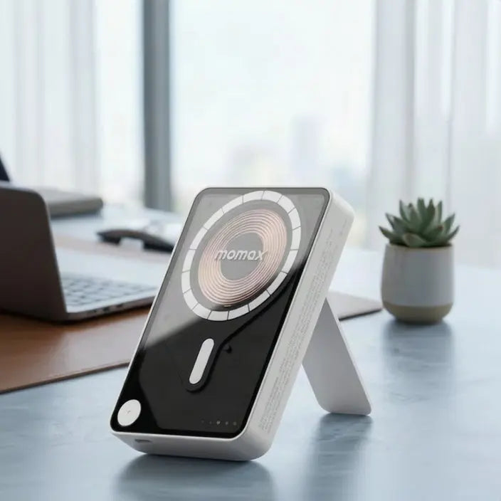 MOMAX 1-Power X Pro+ Magnetic Wireless Power Bank 10000mAh Scrollcart Qatar 